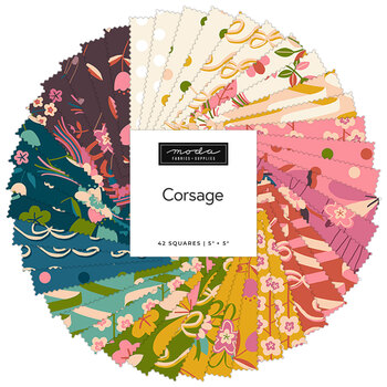 Corsage  Charm Pack by Ruby Star Society for Moda Fabrics