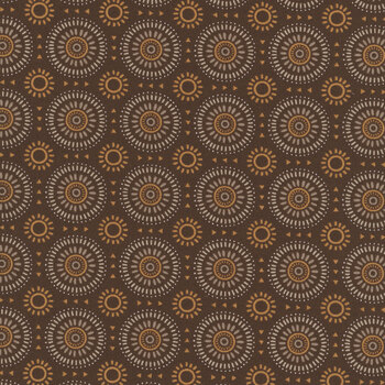Wildly Cute Safari 39083-17 Sunshine Soil by Elena Amo for Moda Fabrics
