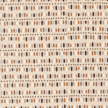 Wildly Cute Safari 39087-11 Tribal Stripes Pearl by Elena Amo for Moda Fabrics