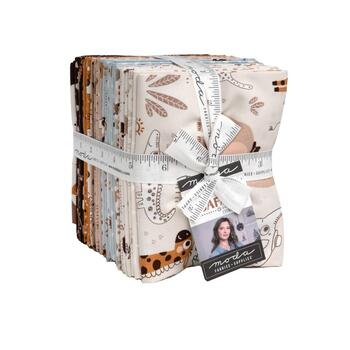 Wildly Cute Safari  Fat Quarter Bundle by Elena Amo for Moda Fabrics
