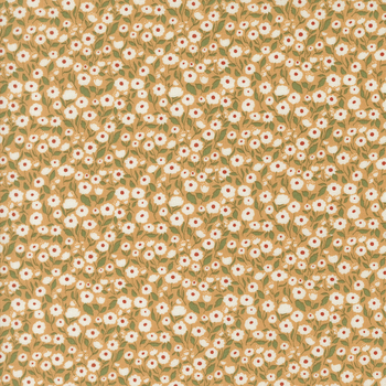 Garden Glam 5271-15 Wild N Free Goldenrod by Lella Boutique for Moda Fabrics