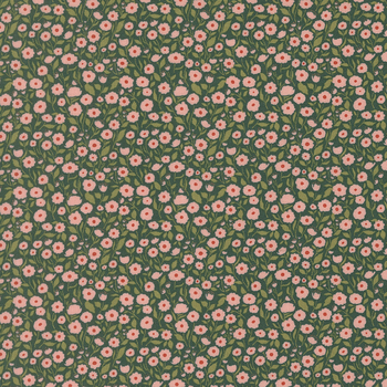 Garden Glam 5271-18 Wild N Free Teal by Lella Boutique for Moda Fabrics