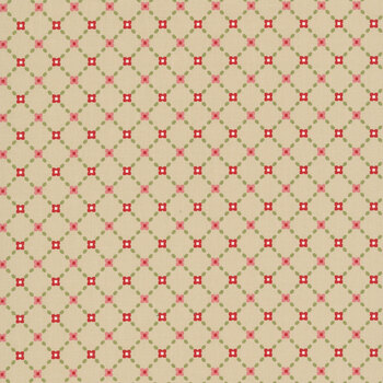 Garden Glam 5273-12 Perennial Oatmeal by Lella Boutique for Moda Fabrics