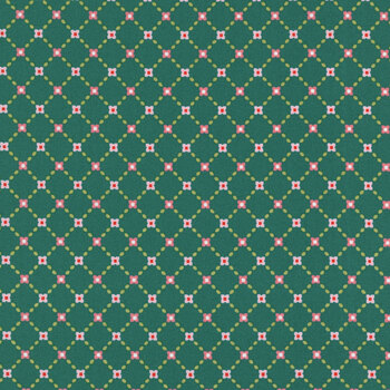 Garden Glam 5273-18 Perennial Teal by Lella Boutique for Moda Fabrics