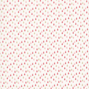 Garden Glam 5274-11 Raindrop Cream by Lella Boutique for Moda Fabrics