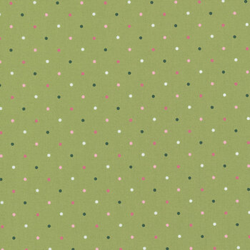 Magic Dot 5230-76 Grass by Lella Boutique for Moda Fabrics