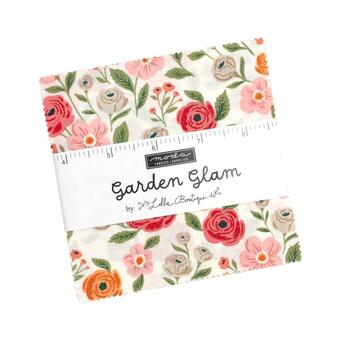 Garden Glam  Charm Pack by Lella Boutique for Moda Fabrics