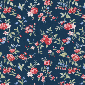 Blossom Jubilee 3090-16 Flower Chic by Bunny Hill Designs for Moda Fabrics