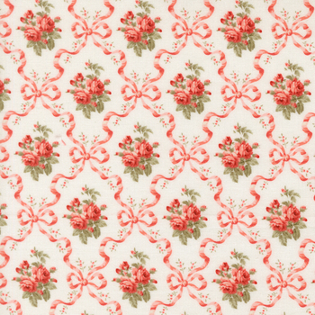 Blossom Jubilee 3091-11 Ribbon and Roses by Bunny Hill Designs for Moda Fabrics