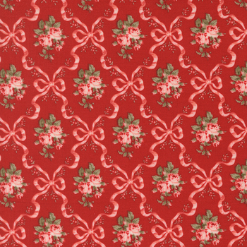 Blossom Jubilee 3091-21 Ribbon and Roses by Bunny Hill Designs for Moda Fabrics