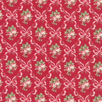 Blossom Jubilee 3091-21 Ribbon and Roses by Bunny Hill Designs for Moda Fabrics
