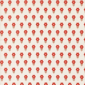 Blossom Jubilee 3095-11 Hexi Flowers by Bunny Hill Designs for Moda Fabrics