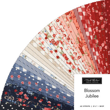 Blossom Jubilee  Jelly Roll by Bunny Hill Designs for Moda Fabrics