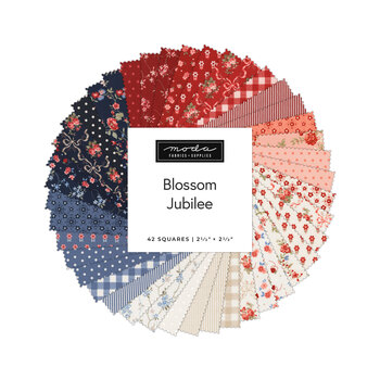 Blossom Jubilee  Mini Charm Pack by Bunny Hill Designs for Moda Fabrics