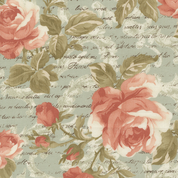 Dearly Beloved 44430-14 Romance Mist by 3 Sisters for Moda Fabrics
