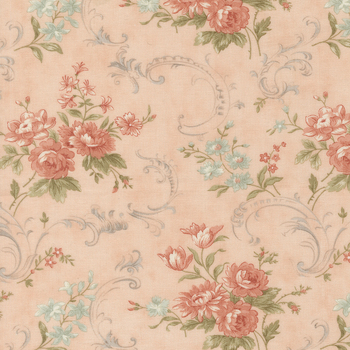 Dearly Beloved 44432-12 Blissful Wish Blush by 3 Sisters for Moda Fabrics