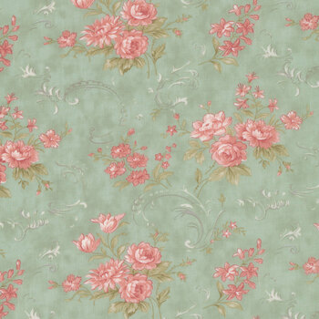 Dearly Beloved 44432-14 Blissful Wish Mist by 3 Sisters for Moda Fabrics