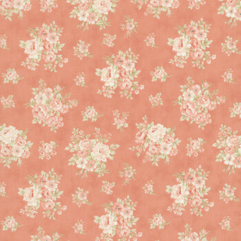 Dearly Beloved 44433-13 Rose Bouquet Rose by 3 Sisters for Moda Fabrics