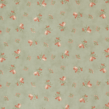 Dearly Beloved 44435-14 Budding Blooms Mist by 3 Sisters for Moda Fabrics