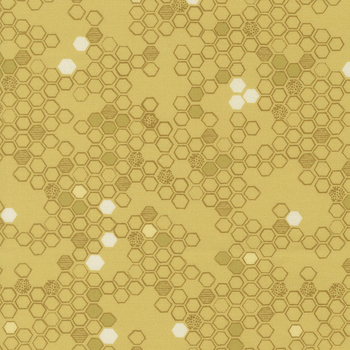 Pollinators 48815-13 Honeycomb Honey by Robin Pickens for Moda Fabrics