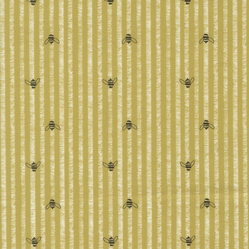 Pollinators 48816-14 Bee Stripes Golden by Robin Pickens for Moda Fabrics