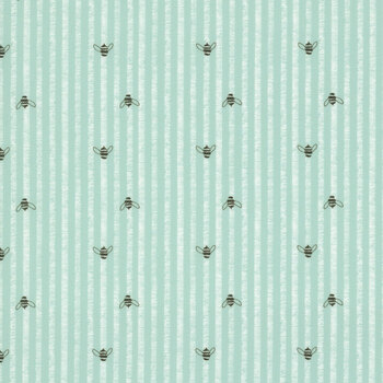Pollinators 48816-16 Bee Stripes Stream by Robin Pickens for Moda Fabrics