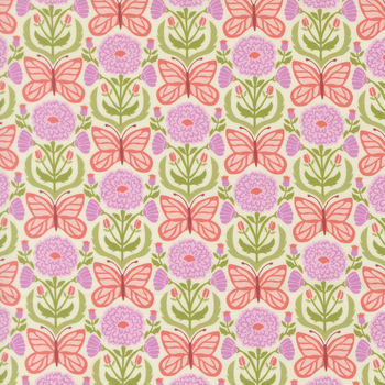 Floriori 27352-11 Meadow Mariposa Rose by Kate Spain for Moda Fabrics