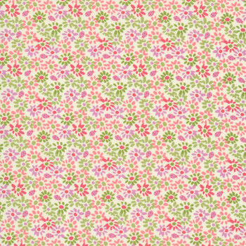 Floriori 27353-11 Ladybug Flamingo by Kate Spain for Moda Fabrics