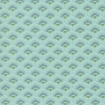 Floriori 27356-14 Mimosa Mint by Kate Spain for Moda Fabrics