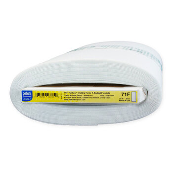 Pellon 71 Peltex Single Sided Fusible Stabilizer Interfacing