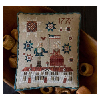 George & Martha Cross Stitch Pattern