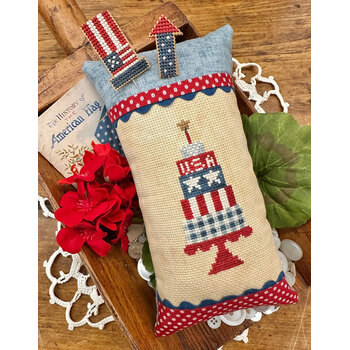Happy Birthday America Cross Stitch Pattern