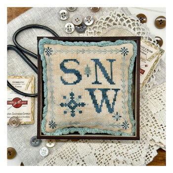 Simply Words Thru The Year - January Cross Stitch Pattern