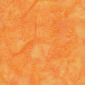 885-13 Dot Batiks Orange by Hoffman Fabrics
