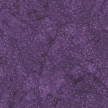 885-34 Dot Batiks Eggplant by Hoffman Fabrics