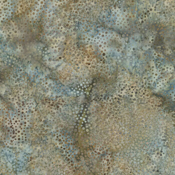 885-D7 Dot Batiks Dusty Blue by Hoffman Fabrics