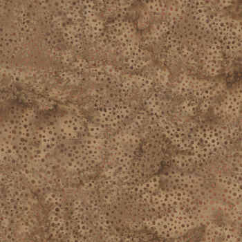 885-53 Dot Batiks Coffee  by Hoffman Fabrics