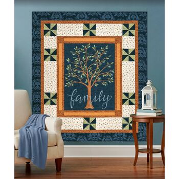  Family Tree Patchwork Panel Quilt Kit