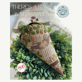 There's A Hare In My Garden Cross Stitch Pattern
