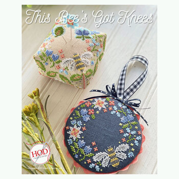 This Bee's Got Knees Cross Stitch Pattern