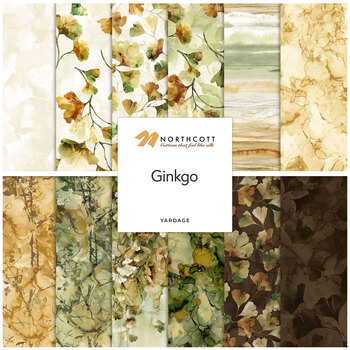 Ginkgo  Yardage by Deborah Edwards and Melanie Samra for Northcott Fabrics