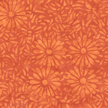 Daisy Petals 8129Q-4 Tomato Tomahto by Jacqueline de Jonge for Anthology Fabrics