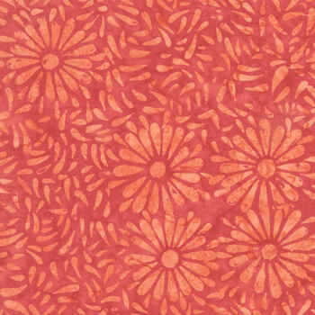 Daisy Petals 8129Q-5 Candy Apple by Jacqueline de Jonge for Anthology Fabrics