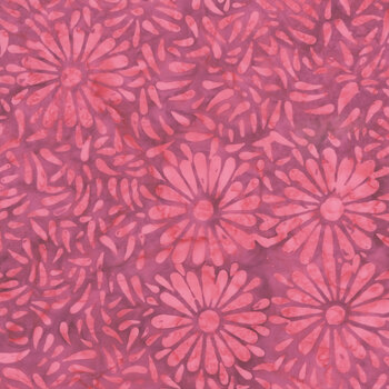 Daisy Petals 8129Q-7 Beautiful Berry by Jacqueline de Jonge for Anthology Fabrics