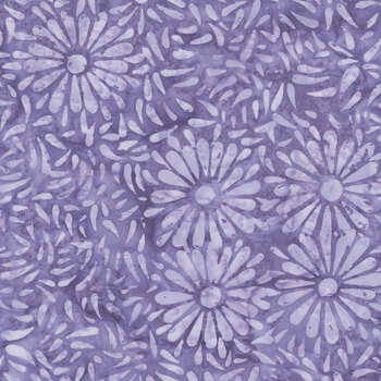 Daisy Petals 8129Q-13 Lavender Blues by Jacqueline de Jonge for Anthology Fabrics
