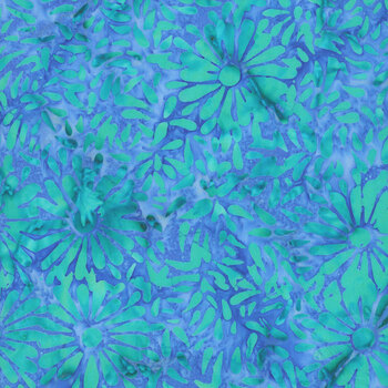 Daisy Petals 8129Q-16 Morning Glory by Jacqueline de Jonge for Anthology Fabrics