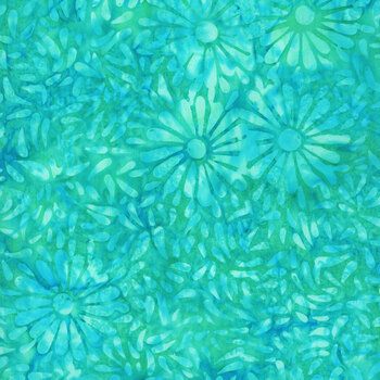 Daisy Petals 8129Q-17 Euphoric Breeze by Jacqueline de Jonge for Anthology Fabrics