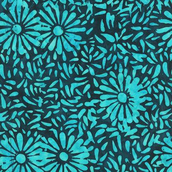 Daisy Petals 8129Q-23 Night Cruise by Jacqueline de Jonge for Anthology Fabrics