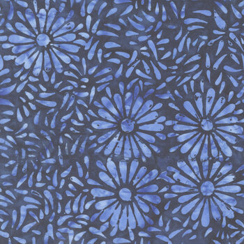 Daisy Petals 8129Q-24 Night Swim by Jacqueline de Jonge for Anthology Fabrics