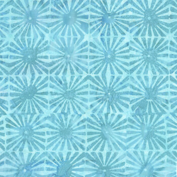 Seaside Blue 3979Q-X Sunrays Seaside by Jacqueline de Jonge for Anthology Fabrics